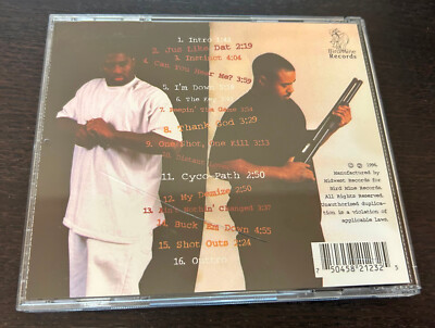 811 & PH D -- One Shot One Kill -- Birdmine Records -- 1996 Rap CD