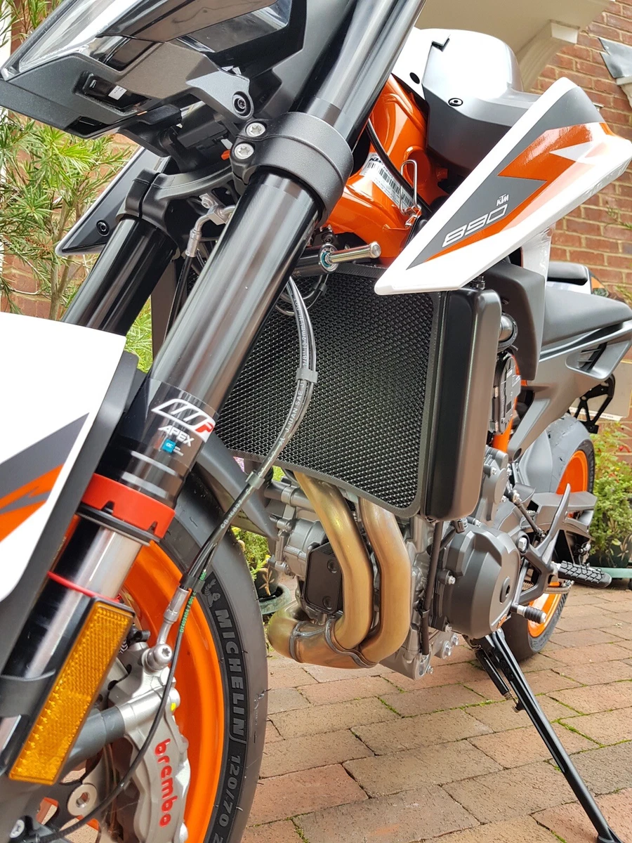 2020 2023 KTM Duke 890 R GP Racing Radiator Guard Black Super