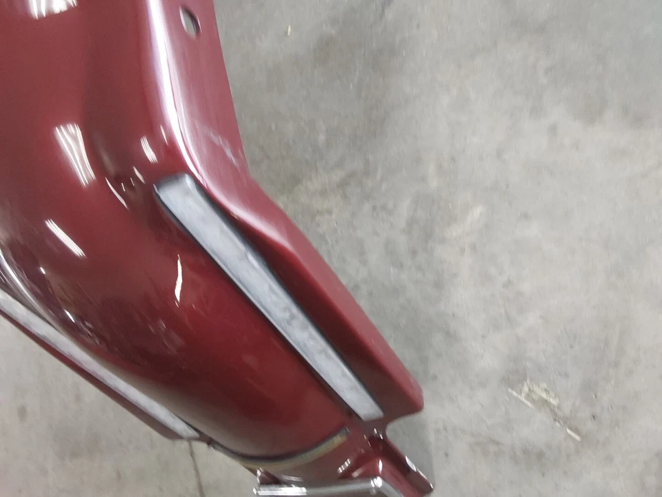 Harley-Davidson Road King 2008 2007-2011 guardabarros trasero estirado de fibra de vidrio FLHRC Foto 4 de 4