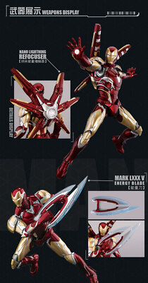 1/9 Morstorm Iron Man Mark LXXXV MK85 Deluxe Ver. Action Figure