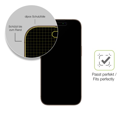2x Full Cover matte Film for Apple iPhone 16 Pro Max Screen Protector Anti-Shock - 第 7/8 張圖片