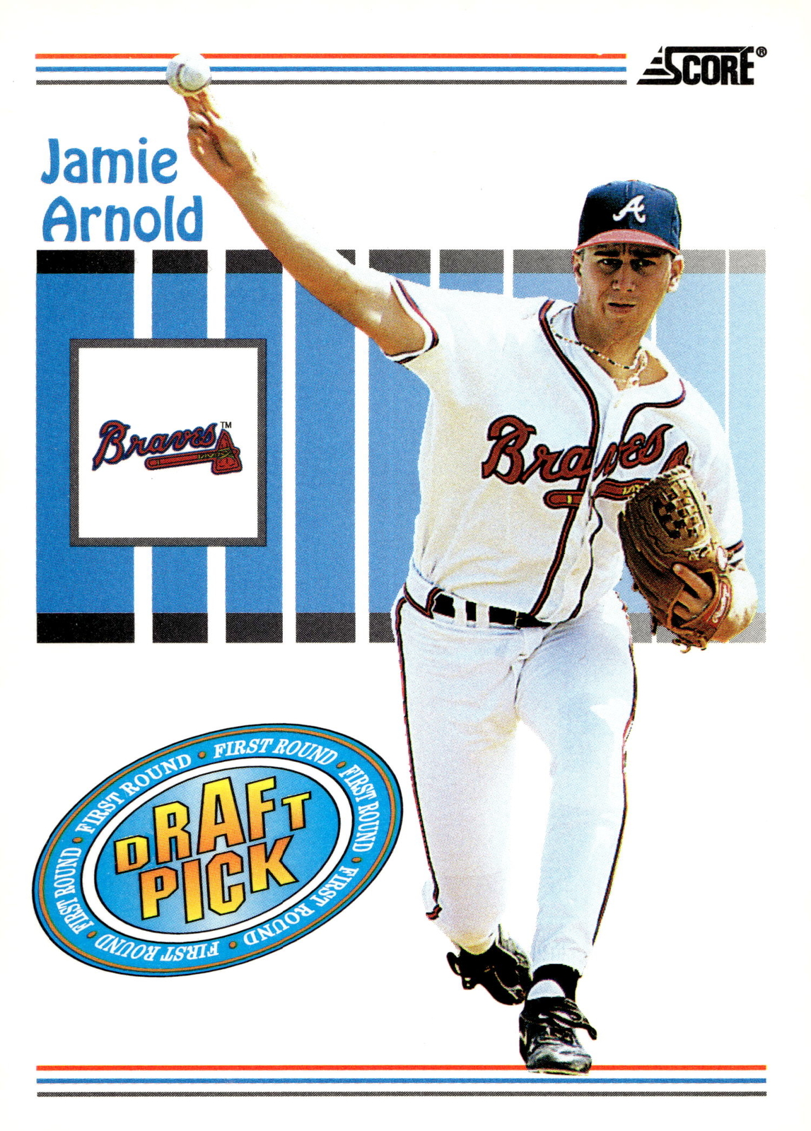 1993 Score #487 Jamie Arnold