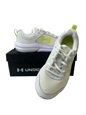 Under Armour Charged Assert 10 - NEW - Womens 7 - White 3026179-110