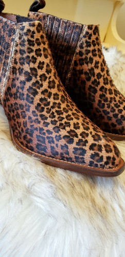 Buttero Women Boots Size 36 NIB Booties Leopard - Picture 5 of 12