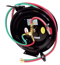 Powerweld Retractable Twin Welding Hose Reel RHR50 with 50' Hose