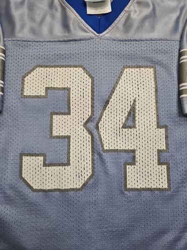 adidas Vintage Detroit Lions James Stewart #34 Youth Size Medium Jersey - Picture 6 of 14