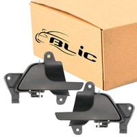 2X Blic Innen Schwarz TüRgriff Satz Vorne R+L FüR VW Multivan Transporter V T5