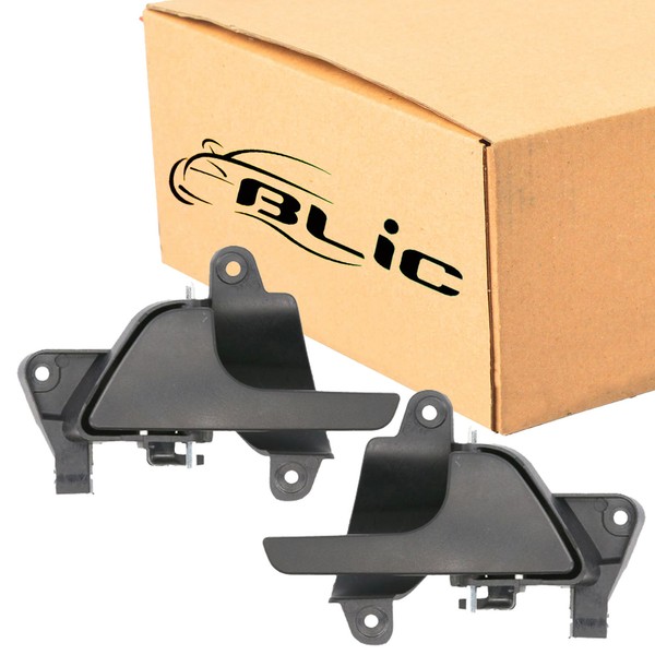 2X Blic Innen Schwarz TüRgriff Satz Vorne R+L FüR VW Multivan Transporter V T5-image