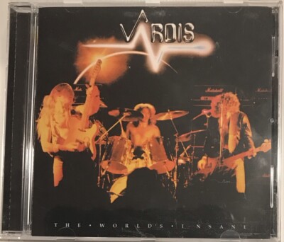 Vardis - World's Insane CD 2009 Krescendo Records   KRECD41 *UK