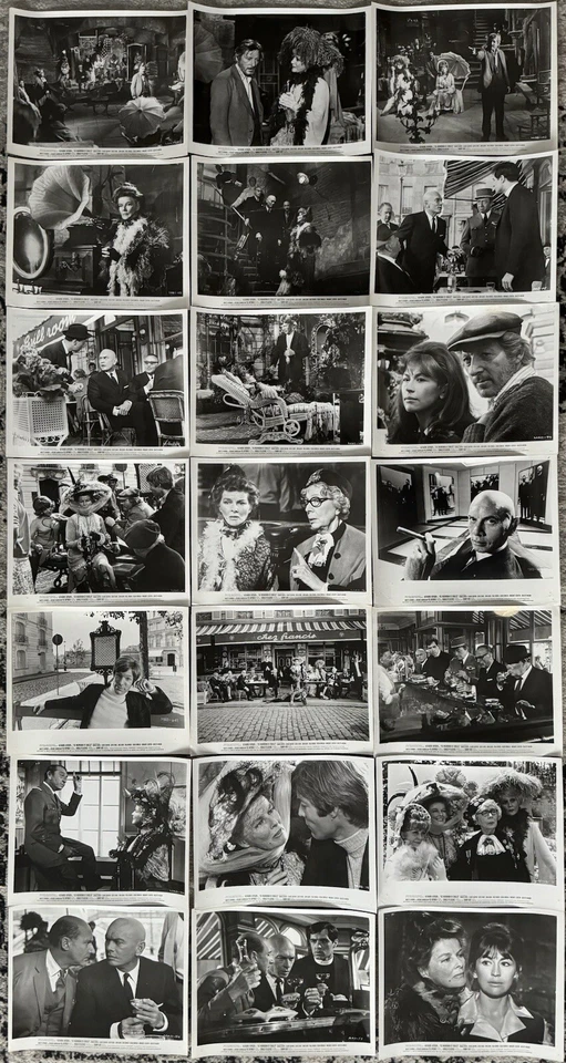 THE MADWOMAN OF CHAILLOT 1969 ORIGINAL U.S. SET OF 21 MOVIE STILLS - Image 2 of 4