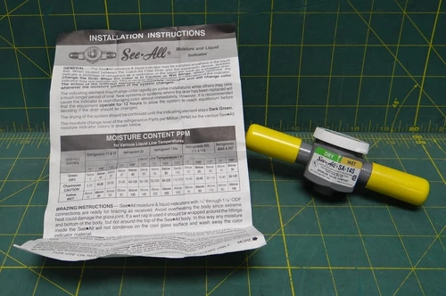 Sporlan See-All Moisture/Liquid Indicator SA-14S, 1/2" Conn.  6680-00-778-3914