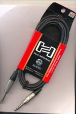 REAN HSS-010 Nickle Plated 1/4" TRS to TRS Audio Cable