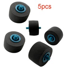5pcs 10x6x1.5mm Pinch Roller Rings For Cassette Tape Deck Recorder With Shaft