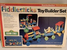 FIDDLESTICKS TOY BUILDER SET 2505 1978 KNICKERBOCKER SESAME STREET