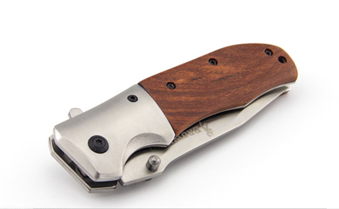 Browning DA51 Folding Opening Pocket Knife Hunting, Camping, Survival