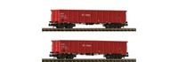 Fleischmann 830251 2-Tlg. Set Offene GüTerwagen Eanos-X Db Ag Spur N