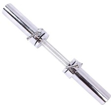BARBELL SOLID 2 INCH CHROME BY CAP NEW IN BOX