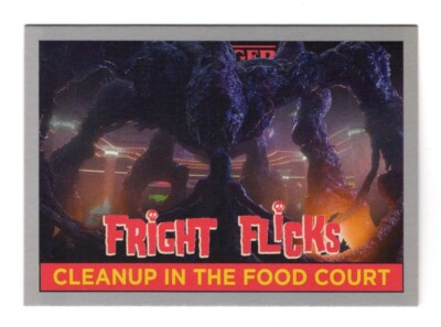 2023 ZEROCOOL STRANGER THINGS FRIGHT FLICKS CLEANUP IN FOOD COURT SILVER 25