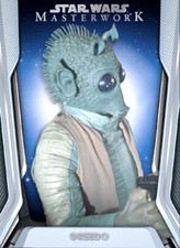 [DIGITAL CARD] Topps Star Wars - Greedo - Masterwork 22 W2 Blue