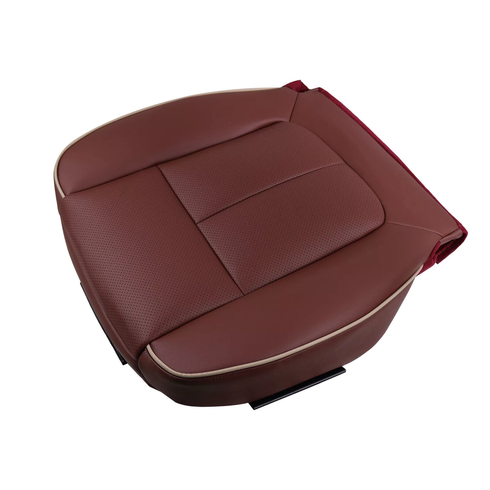 1 pieza de repuesto de cuero para cubierta de asiento de coche para Ford F150 King Ranch 2009-2012