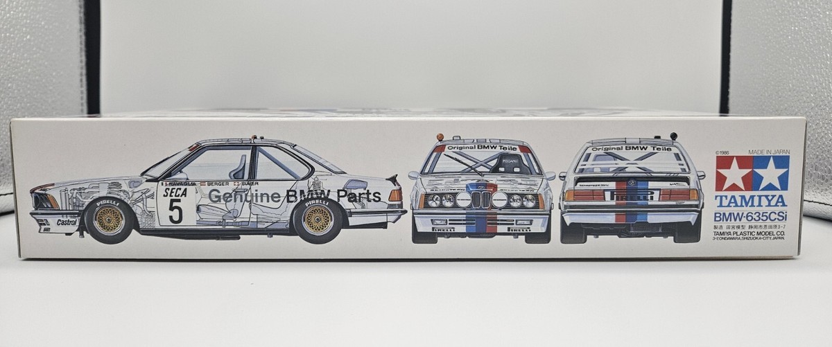 TAMIYA 1/24 BMW 635CSi Gr.A RACING SPORTS CAR SERIES NO.61 JAPAN