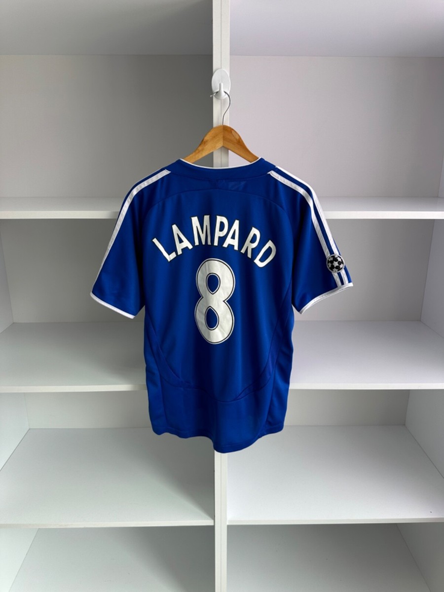Chelsea FC LAMPARD 8 サッカーシャツ UEFA LAMPARD #8 MEN'S FC CHELSEA 2008/2009 SOCCER FOOTBALL