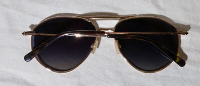 DIFF Scout Aviator Sunglasses Diff Eyewear Scout Silver Metal Gray Aviator Sunglasses W  main image 4