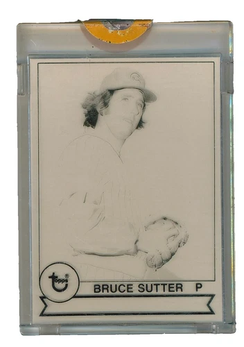 Bruce Sutter Chicago Cubs Baseball Sports Trading Cards & Accessories