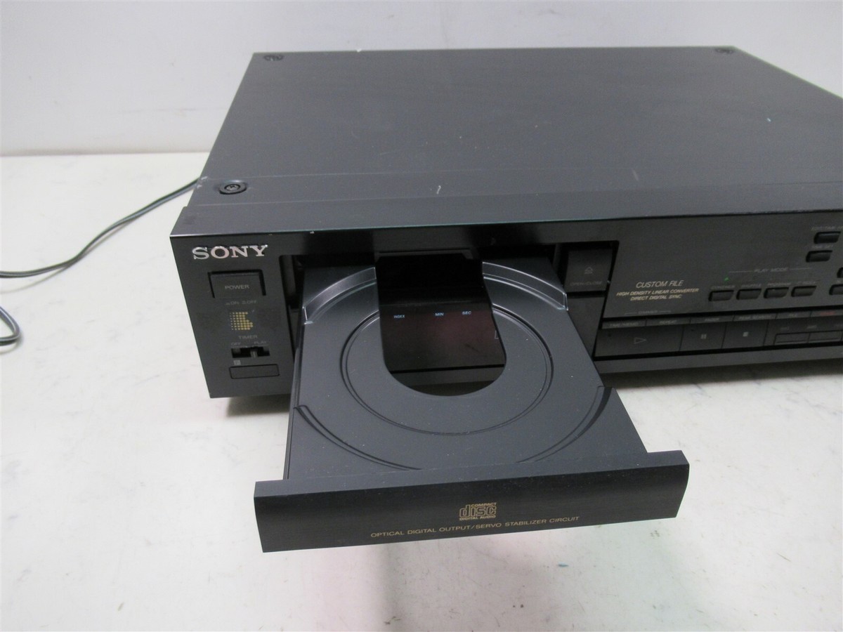 SONY コンパクトディスクプレーヤー　CDP-991 Sony CDP-991 CD Stereo Compact Disc Player High End Vintage