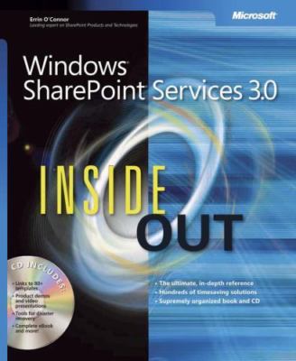 Windows Sharepoint Services 3.0 Inside Out [With CDROM] by O'Connor, Errin