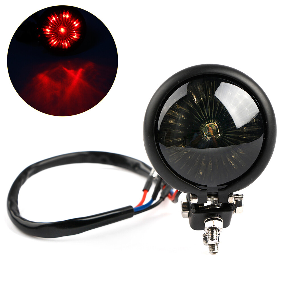 Motorcycle Rear Tail LED Light Brake Stop Lamp For Harley Chopper Cafe Racer