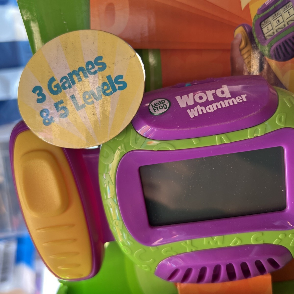 word whammerリープフロッグleap frogフォニックスおもちゃ Leap Frog Word Whammer Tap Twist Word Building Phonics
