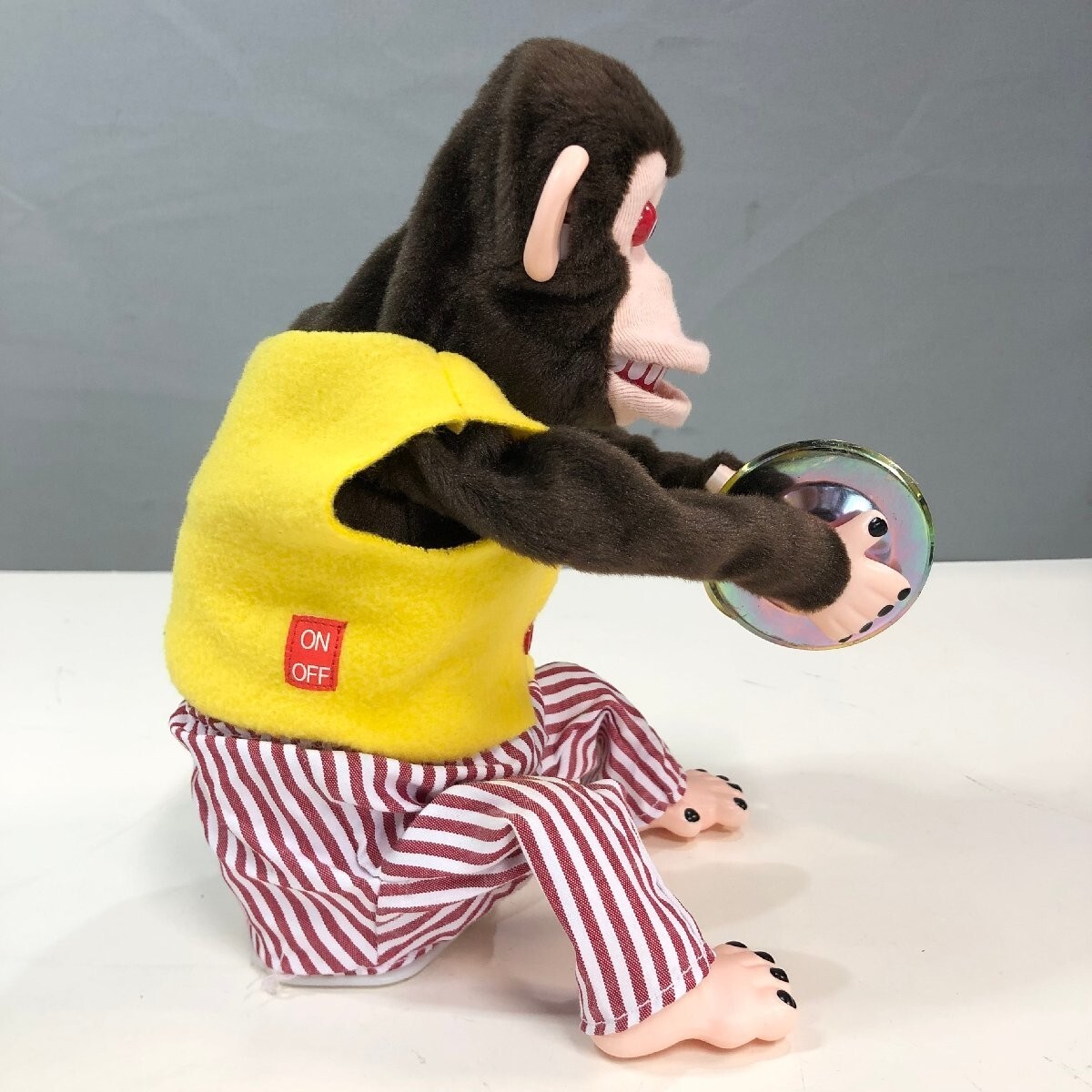 YAMANI Musical Jolly Chimp Monkey Doll Naughtiness Cymbal