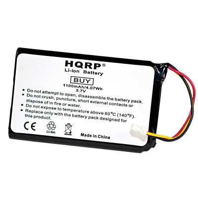 HQRP Battery for Garmin Nuvi 56 56LM 56LMT 65 65LM 65LMT