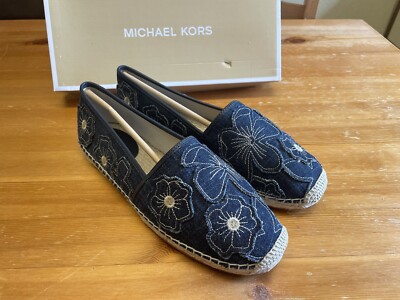 Authentic Michael Kors Kendrick Slip On Espadrille Shoes, UK