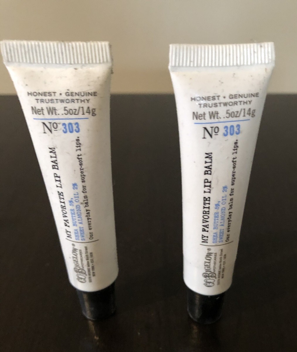 DISCONT 2 Lip NEW SEALED Bath & Body Works CO Bigelow MY FAVORITE Balm SHEA  BTR