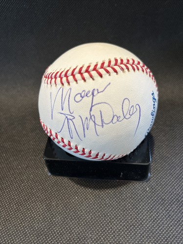 Chicago Mayor Richard M Daley White Sox Chicago Cubs Signed OML Baseball ~ JSA - Picture 2 of 5