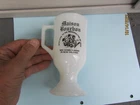 Vintage Milk Glass Maison Bourbon 641 Bourbon St New Orleans, La Coffee Cup