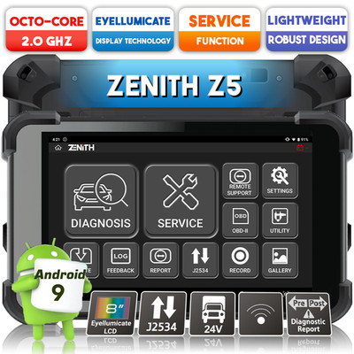 Original GSCAN-ZENITH Z5 Diagnosegerät Benutzerfreundliche Oberfläche AMT0154