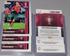 1x 2022 Panini Instant FIFA World Class of the Cup Cristiano Ronaldo 22 PR-1296