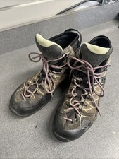 Salewa Alp Trainer Mid Gtx Boots Mens US 10 UK 9 Gore Tex Hiking Walnut Brown