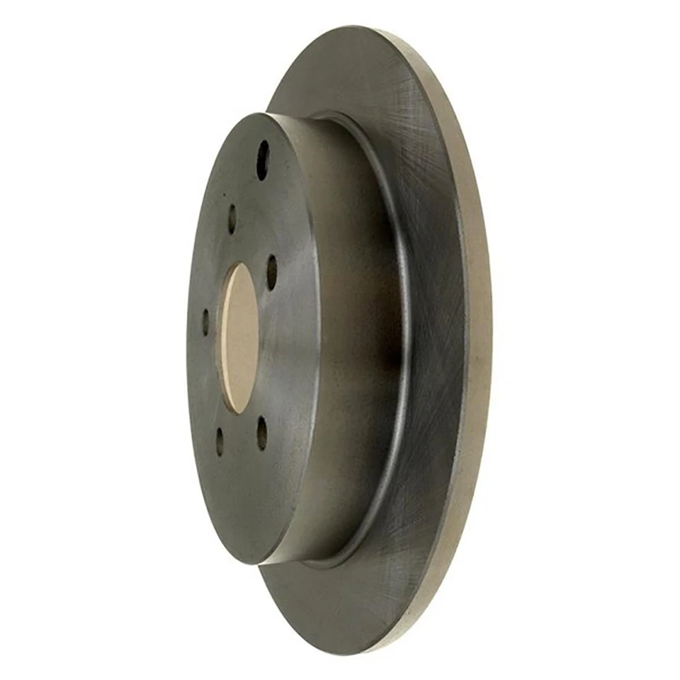 Rear Brake Rotors + Ceramic Brake Pads & Hardware For 2001-2005 Pontiac Aztek - Image 3 of 4