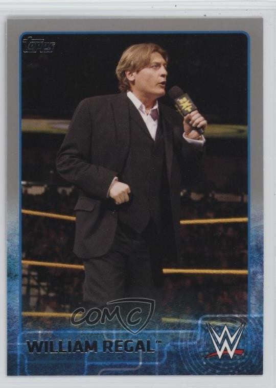 2015 Topps WWE Silver William Regal #84 0kz8