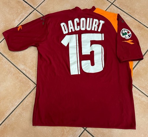 Maglia Rara As Roma Dacourt 15 Bancaitalease Match Worn Da Campo Indossata Asr