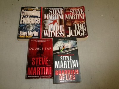 Paul Madriani Series by Steve Martini (8 From Series-Titles Below) Lot 7374