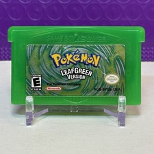 Pokemon Leaf Green GBA Authentic - Save Tested GameBoy Advance Cartridge Only