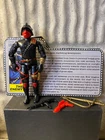 GI JOE Vintage Action Figure IRON GRENADIERS Complete with File Card 1988