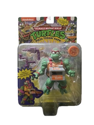Playmates Classic Teenage Mutant Ninja Turtles Pizza Tossin' Raph Action Figure