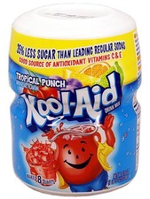 Kool Aid Barrel Tropical Punch, Sugar-Sweeten...
