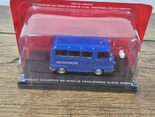 Voiture Miniature Renault Estafette Gendarmerie 1/43
